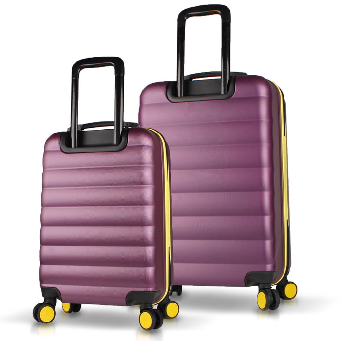 Zoozie Bags Juego de maletas de 2 piezas Damson